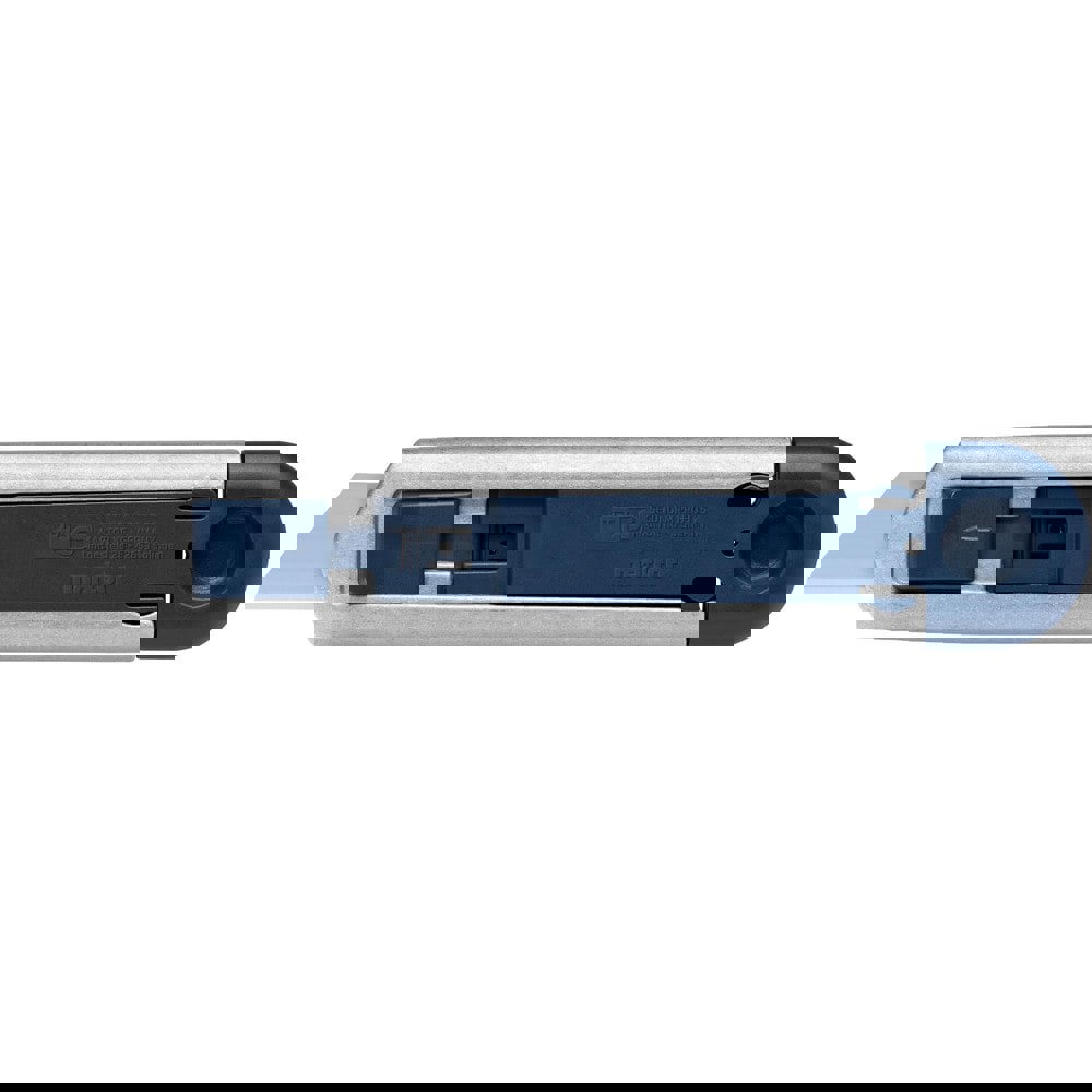 Utility Knives, Snap Blades & Box Cutters; Type: Semi automatic rectractable blade; Metal Detectable Plastic ; Blade Type: Trapezoid ; Handle Material: Aluminum; Metal; Plastic ; Blade Material: Stainless Steel ; Blade Length (Decimal Inch): 2.1850